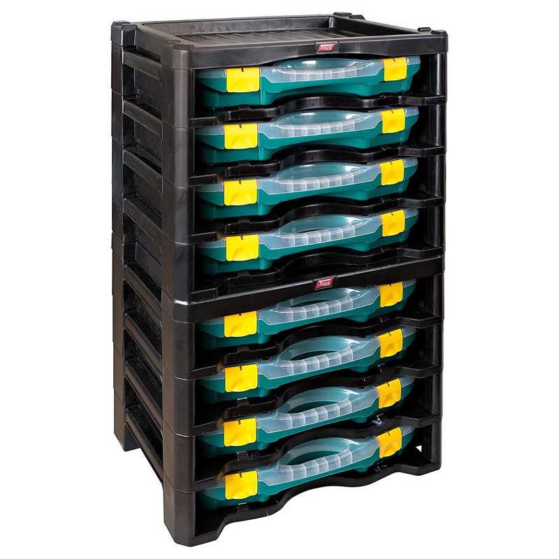 Portable Multi-Tool Organiser Box - 447 x 314 x 360mm