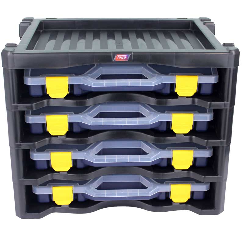 Multi-Tool Organiser Carry Box - 447 x 314 x 360mm