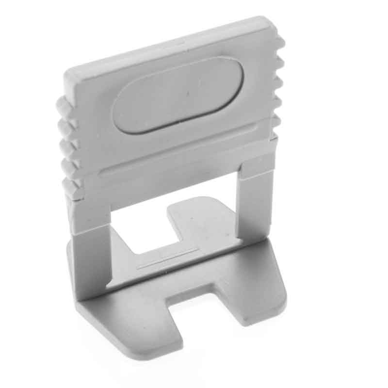 Floor & Wall Tile Levelling Base Clip - 1mm Joint - Pack of 500