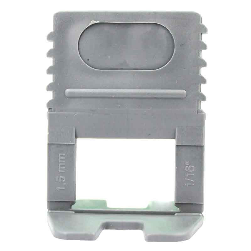 Floor & Wall Tile Levelling Base Clip - 1.5mm Joint - Pack of 500