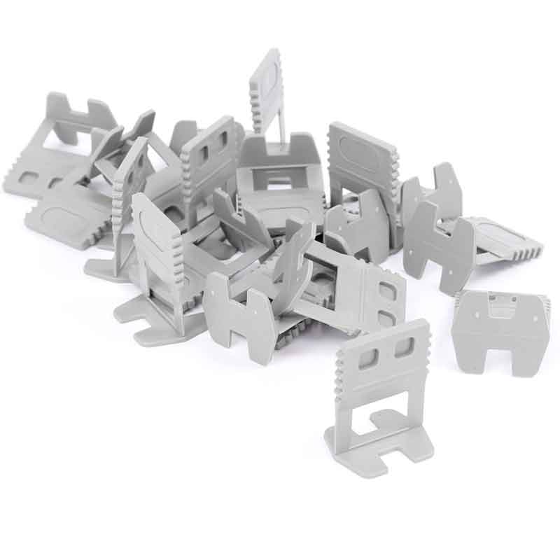 Floor & Wall Tile Levelling High Base Clip - 1mm Joint - Pack of 100