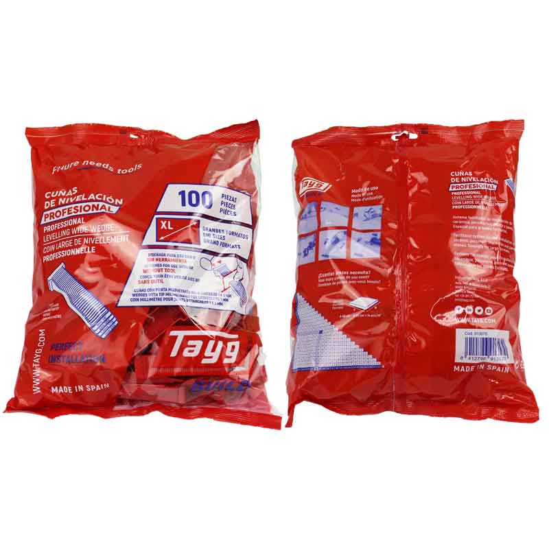 Professional Floor & Wall Tile Wedge  - 13mm - Pack of 100