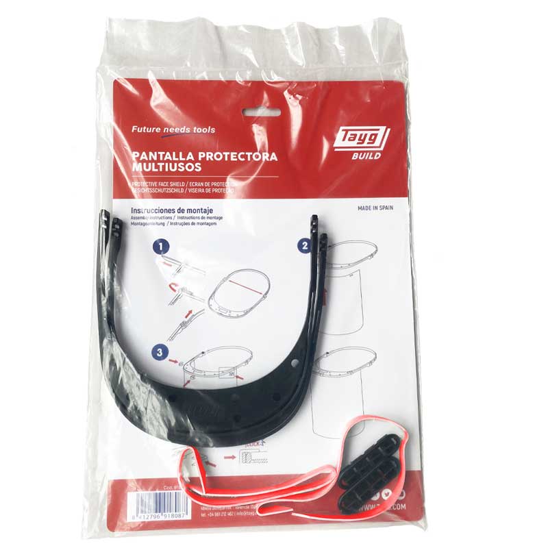Protective Face Shield Safety Visor - Pack of 2
