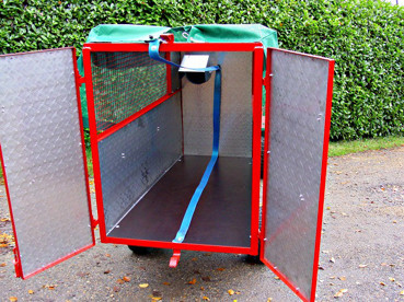 Large Capacity Trailed Leaf Collector