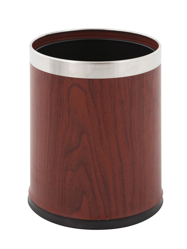 Steel Open Top Concealed Liner Waste Bin - 10 Litre