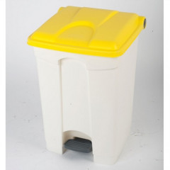 Plastic Pedal Operated Recycling Bin - 45 Litre