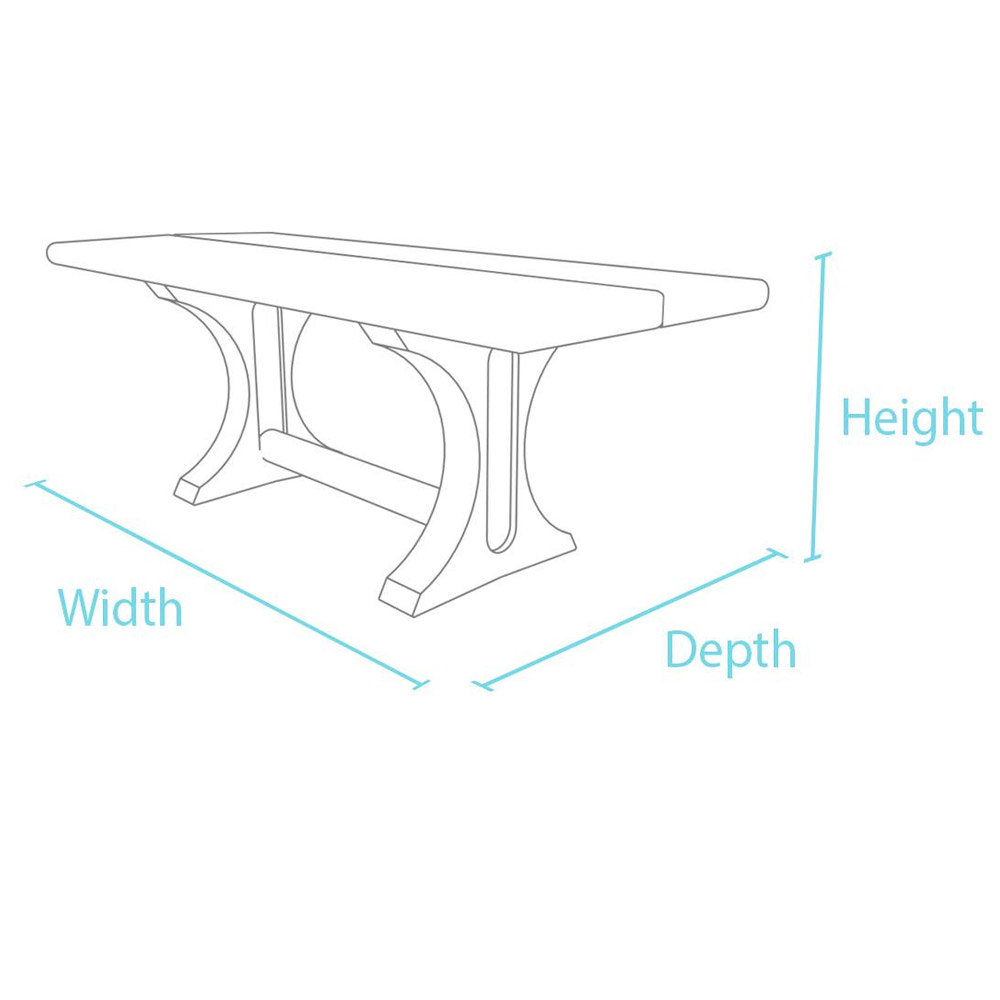 100% Recycled Plastic Mira Table
