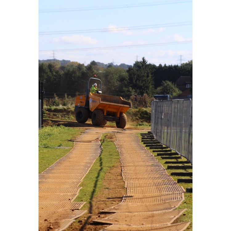 EuroTrak HD Heavy Duty Access Mats 2400mm x 1200mm x 15mm - 44kg