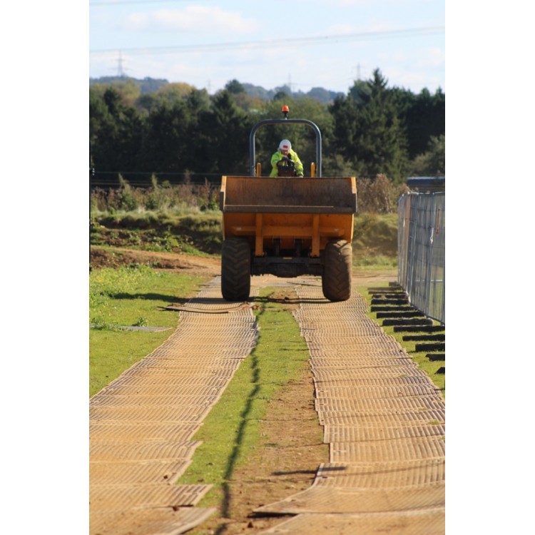 EuroTrak HD Heavy Duty Access Mats 2400mm x 600mm x 15mm - 22kg