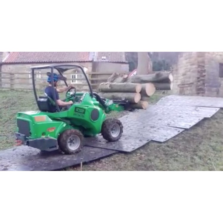 EuroTrak HD Heavy Duty Access Mats 2400mm x 600mm x 15mm - 22kg