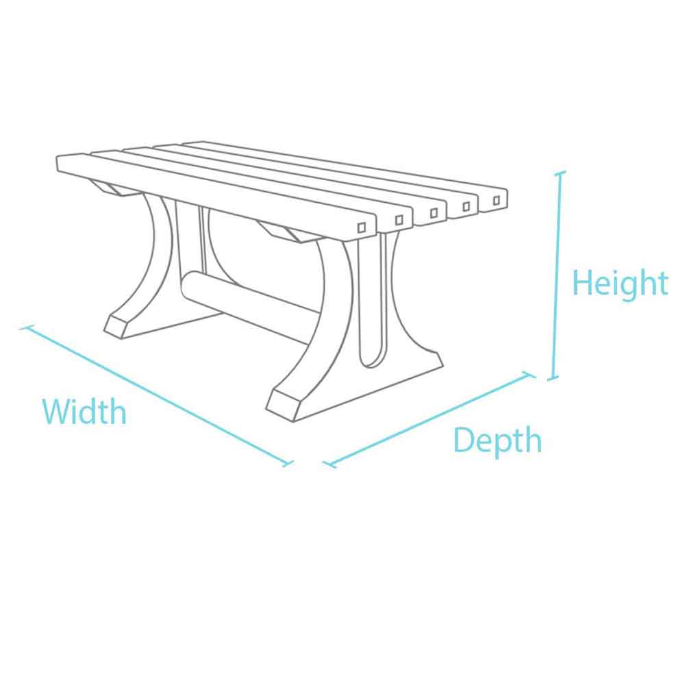100% Recycled Plastic Tivoli 1 Children's Table