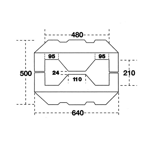 Universal Beam Protector - 640 x 500 x 1000mm