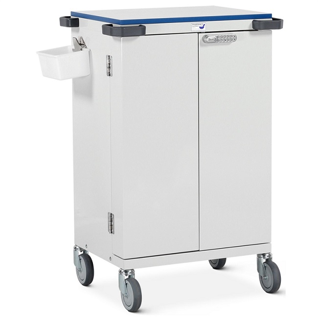 Double Door Unit Dosage Trolley - Original Packaging Compatible - 32 Compartments