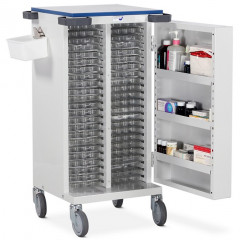Unit Dosage Trolley - Biodose and MultiMeds - 46 Trays