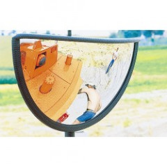 440 x 75 x 220mm P.A.S Heavy Plant Machinery Safety Mirror