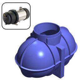 1800 Litres Premium Underground Rainwater Harvesting Garden System