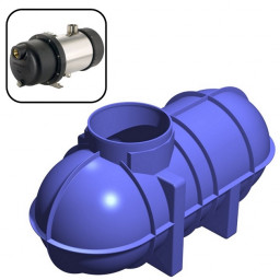 2600 Litres Premium Underground Rainwater Harvesting Garden System