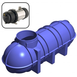 Premium Underground Rainwater Harvesting Garden System - 3400 Litres