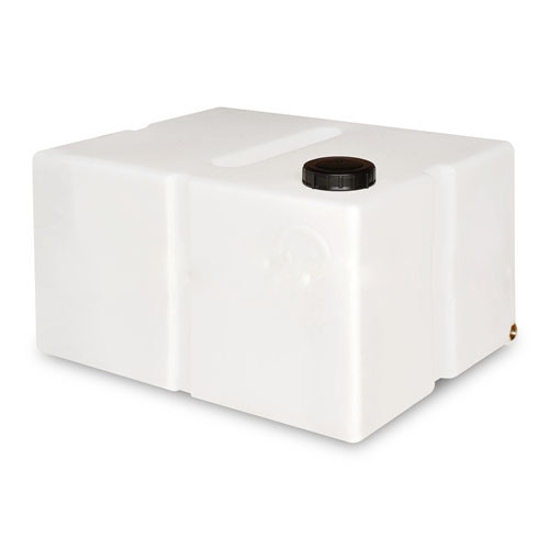 350 Litres Baffled Water Tank - Flat