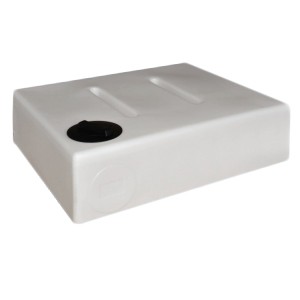 400 Litres Baffled Water Tank - Flat