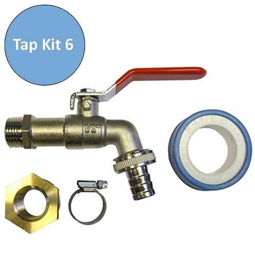 410 Litre Baffled Water Tank - Flat