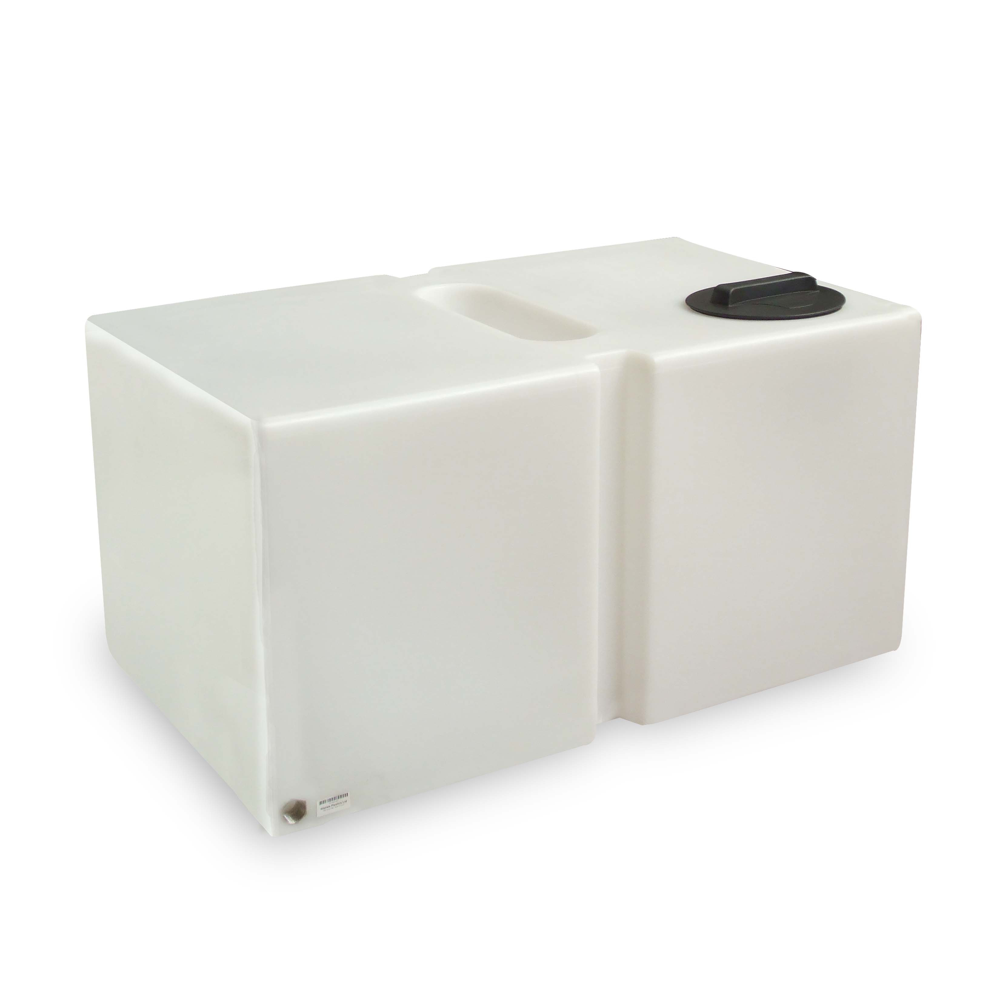 410 Litre Baffled Water Tank - Flat