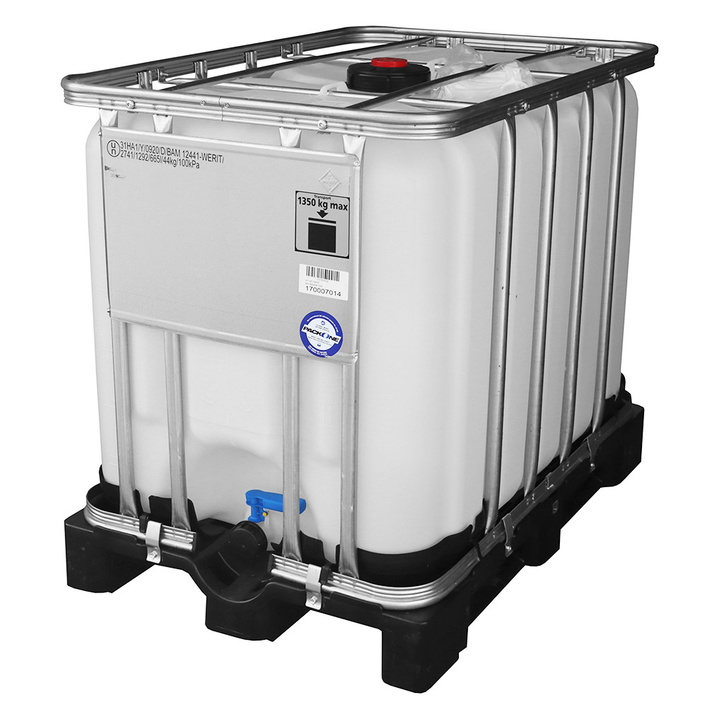 600 Litre New IBC - Plastic Pallet - UN Approved