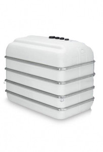 5000 Litre Industrial Coated Banded Tank - 2390 x 1350 x 1980mm