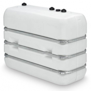 2500 Litre Industrial Banded Tank - 2160 x 870 - 1670mm