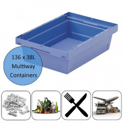 38 Litre HDPE Multiway Containers - Wholesale Full Pallet