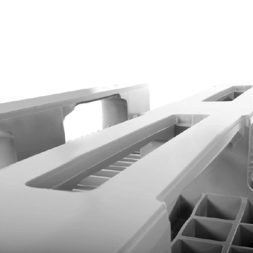 15x Plastic Industrial Hygiene Pallets with 7mm Anti-Slip Edges - 1200 x 800 x 160mm