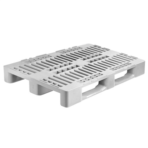 15x Plastic Industrial Hygiene Pallets with 7mm Anti-Slip Edges - 1200 x 800 x 160mm