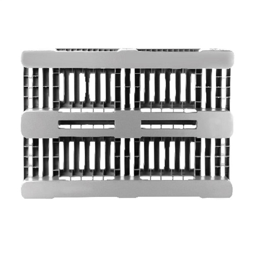15x Plastic Industrial Euro H1 Hygiene Pallets with 7mm Anti-Slip Edges - 1200 x 800 x 160mm