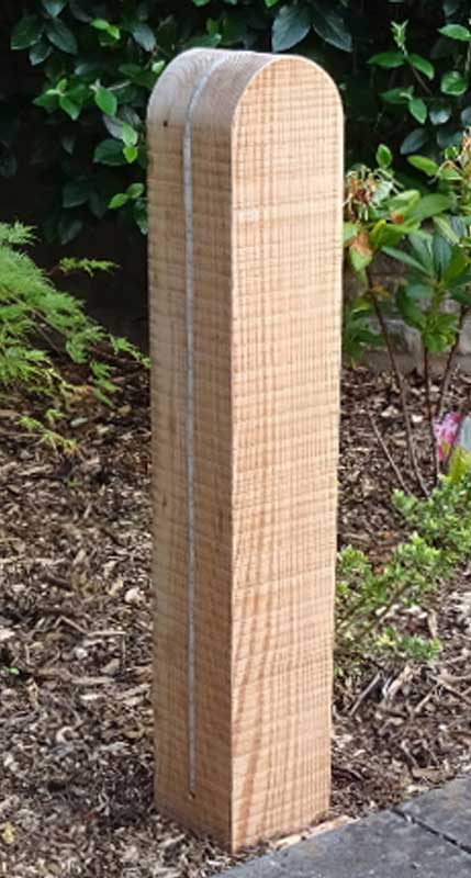 Sway Flow LED Lighting Oak Bollard