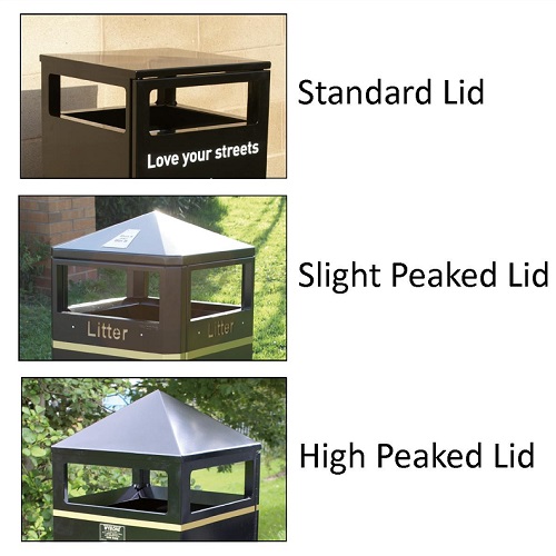 Barnsley Litter Bin Mark 2 - 112 Litre