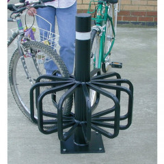Twelve Station Cycle Rack