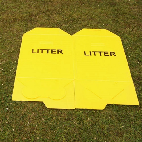 Flat Pakka Litter Bin - Pack of 10