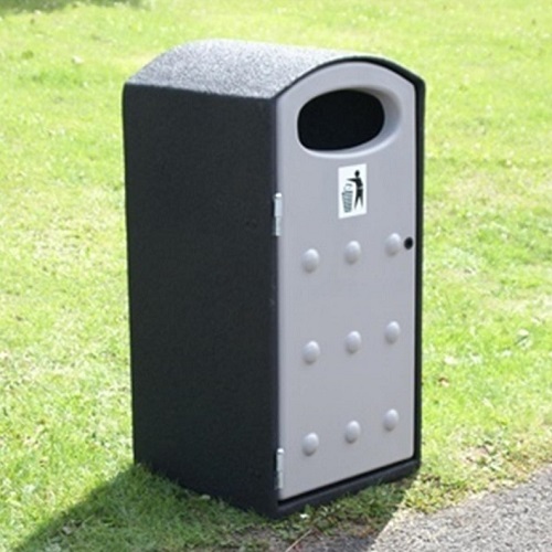 Mini Cyclo Litter Bin - 112 Litre - grey