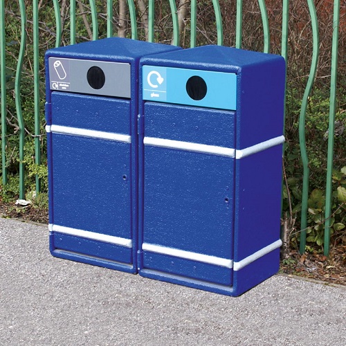 Never Rust Recycling Bin - 112 Litre