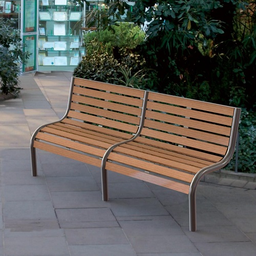 Omega Bench with Backrest