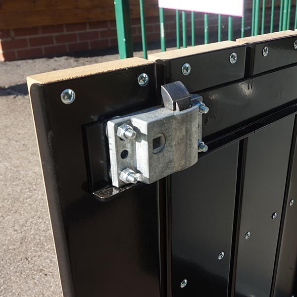 Wooden Litter Bin - 112 Litre 