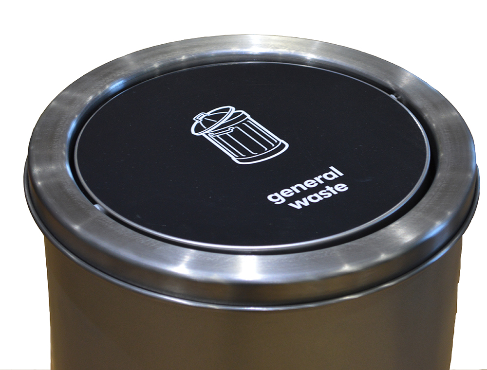Torpedo Single Recycling Bin