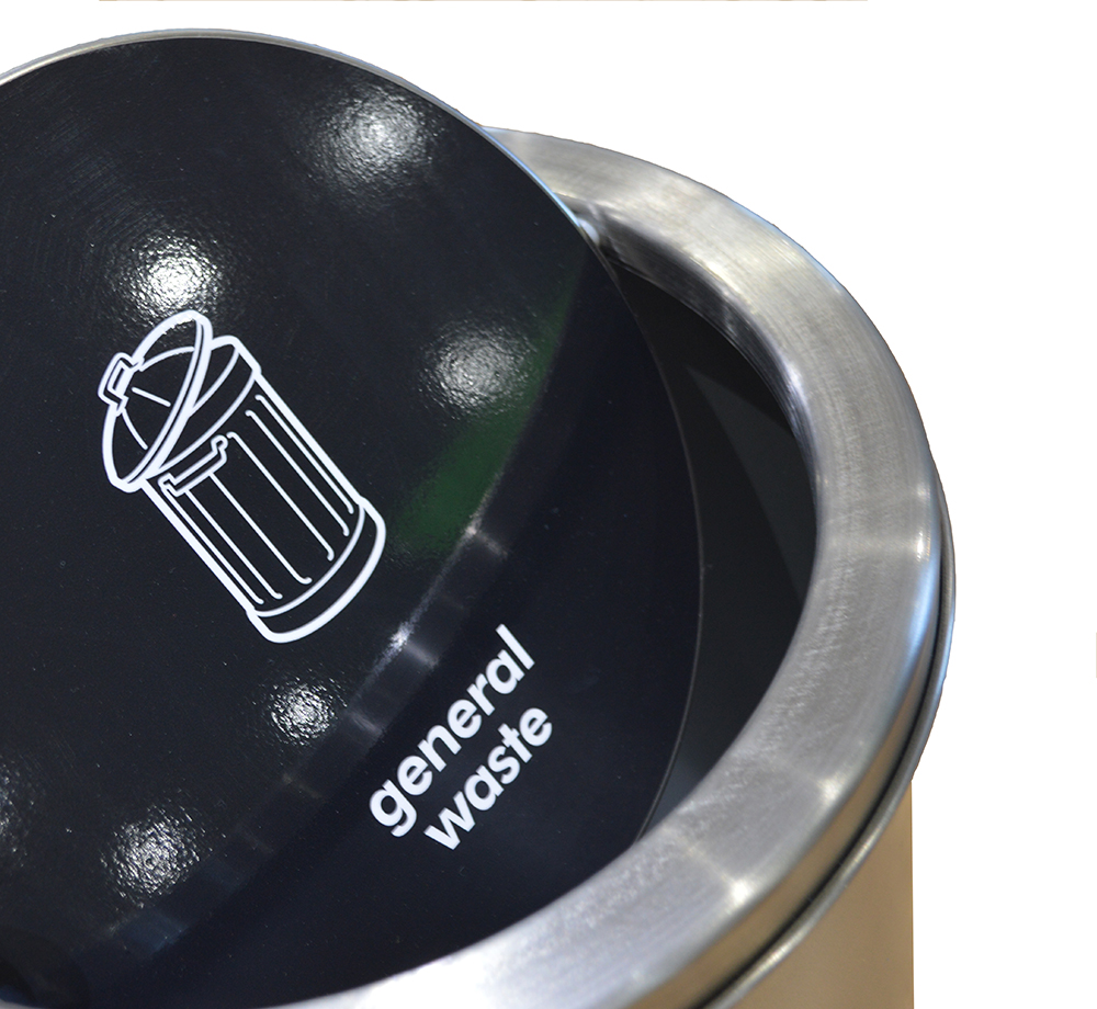 Torpedo Single Recycling Bin