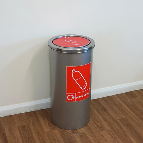 Torpedo Single Recycling Bin