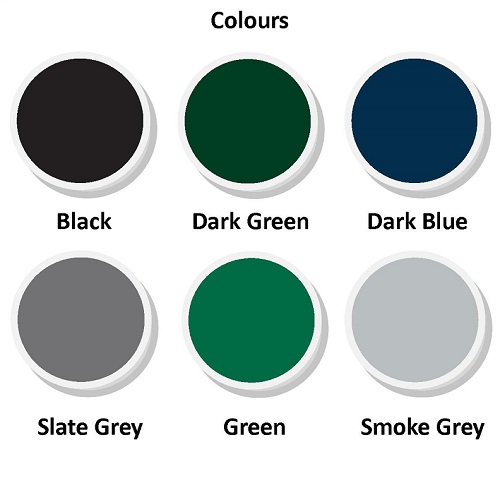 GRP Hexagonal Fluted Open Top Litter Bin - 84 Litre