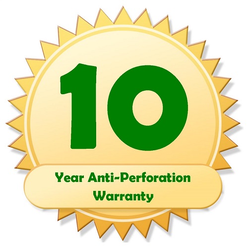 10 year warranty