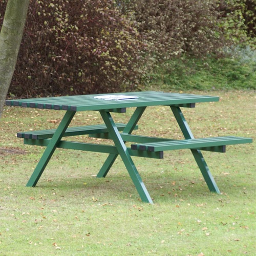 Steel Wheelchair Friendly Picnic Table