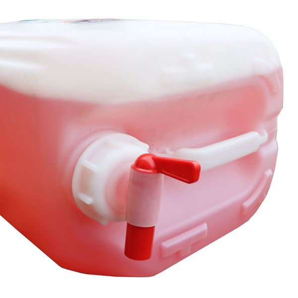 25 Litre Stackable Plastic Jerry Can - x4 Pack - Blue