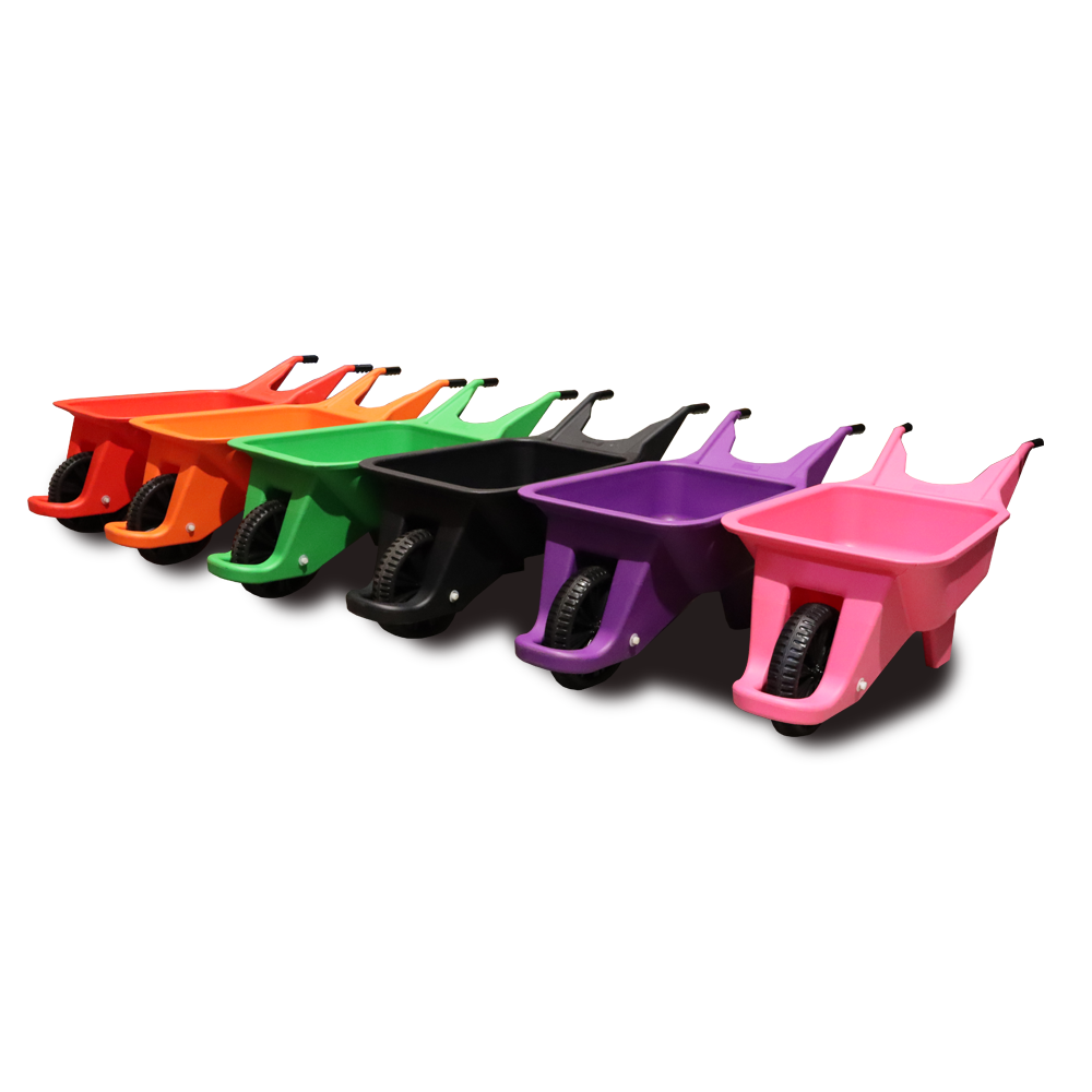 Plastic Wheelbarrow - Heavy Duty - 90 Litres / 90kg - Pack of 20