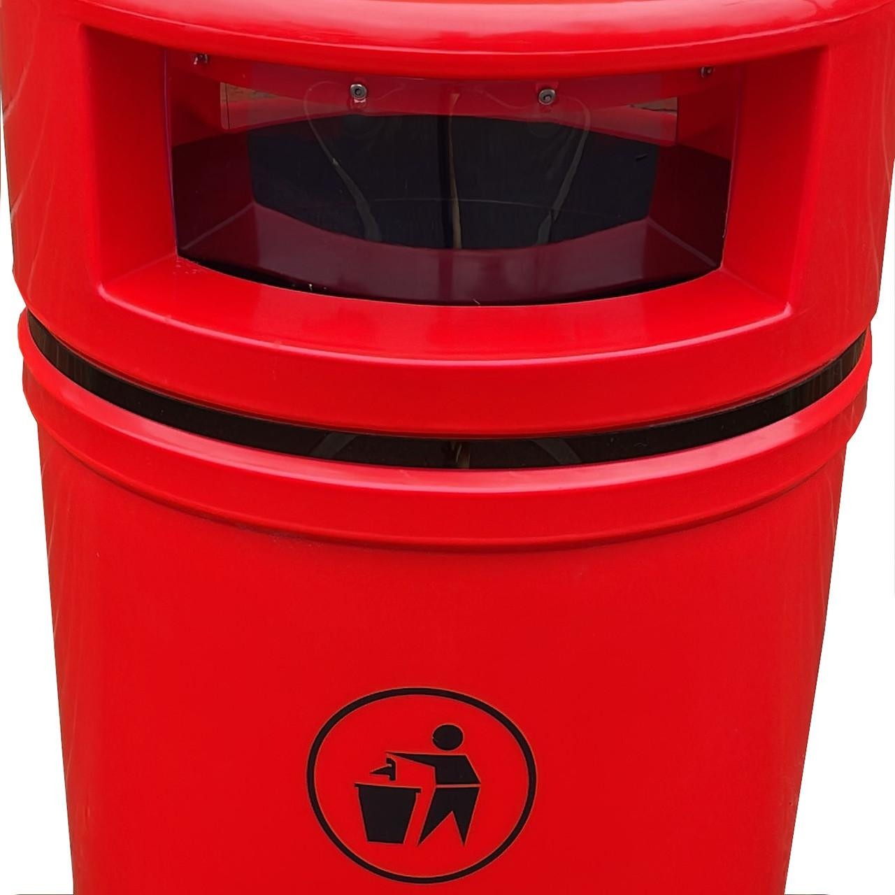Grasmere Outdoor Litter Bin - 120 Litre